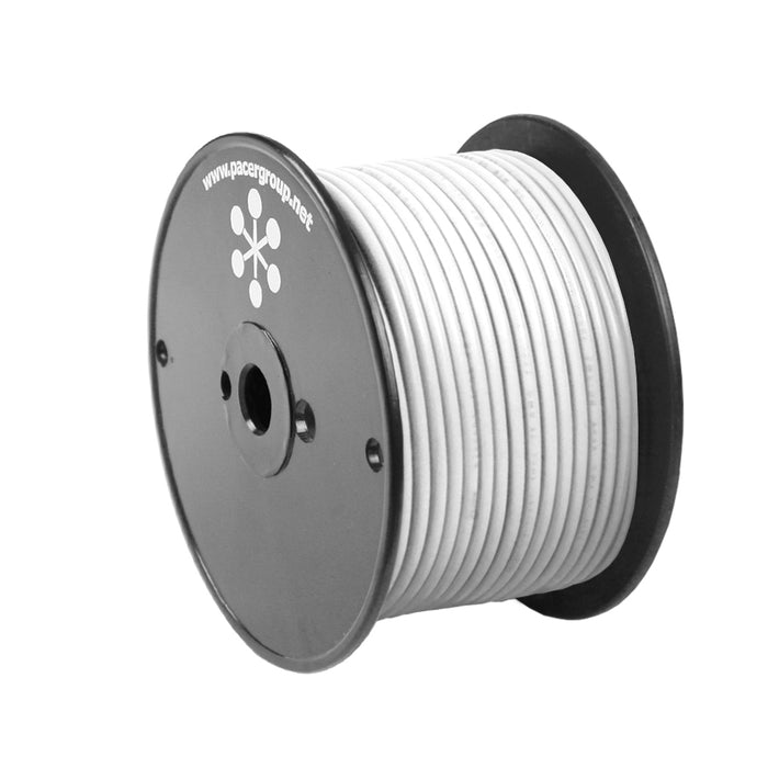 Pacer White 10 AWG Primary Wire - 100 [WUL10WH-100]