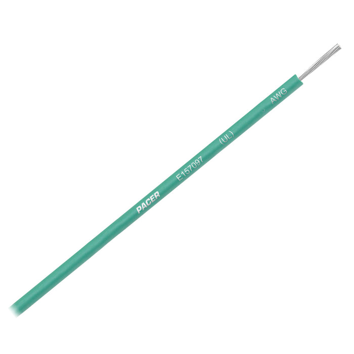Pacer Green 8 AWG Primary Wire - 25 [WUL8GN-25]