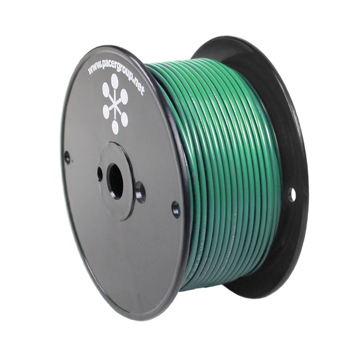 Pacer Green 8 AWG Primary Wire - 250  [WUL8GN-250]