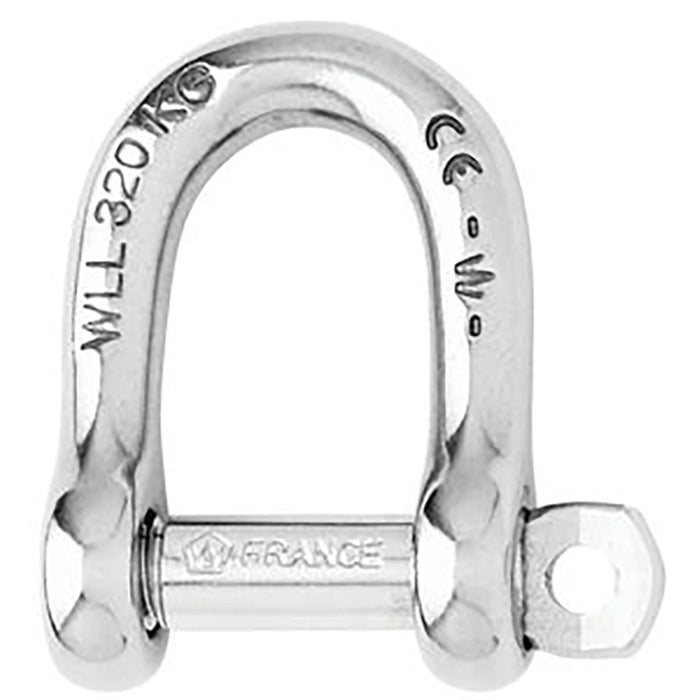 Wichard Not Self-Locking D Shackle - 14mm Diameter - 9/16" [1207W]