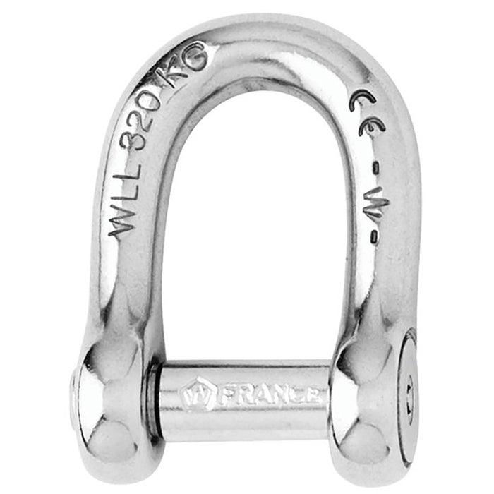 Wichard Self-Locking Allen Head Pin D Shackle - 12mm Diameter - 15/32" [1306W]