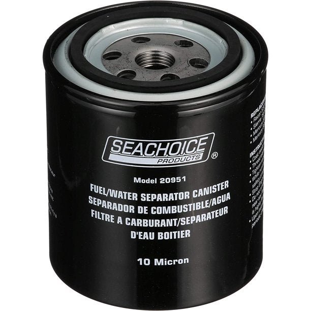 Seachoice 20951 Replacement Outboard Engine Fuel/Water Separating Canister