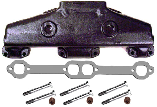 Barr Marine CHV-1-83 GM Small Block Center Rise Exhaust Manifold