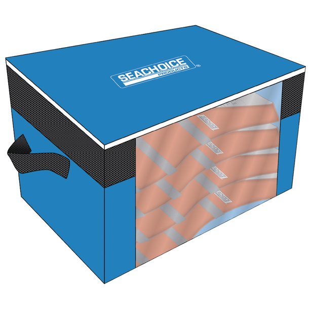 Seachoice 85516 General Pupose Life Vest 4-Pack With Bag Red