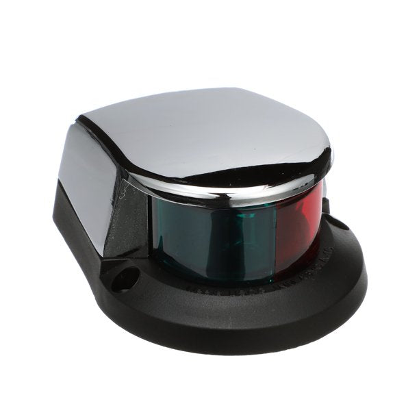 Seachoice 05021 Zamak Chrome-plated 12v Bi-color Navigation Bow Light