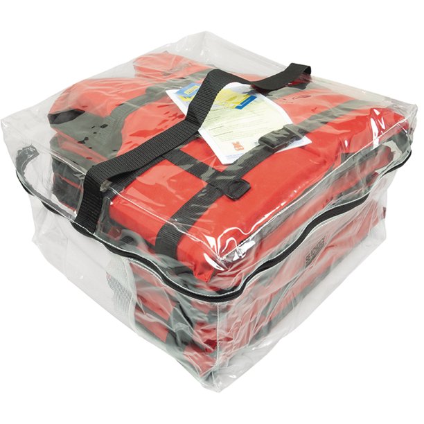 Seachoice 85513 General Purpose Life Vest, 4-Pack with Bag