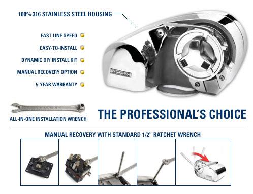 Lewmar Pro Series 700H Anchor Windlass [6656011967-310]