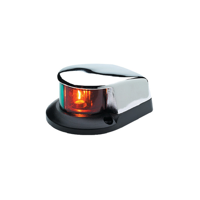 Seachoice 05021 Zamak Chrome-plated 12v Bi-color Navigation Bow Light