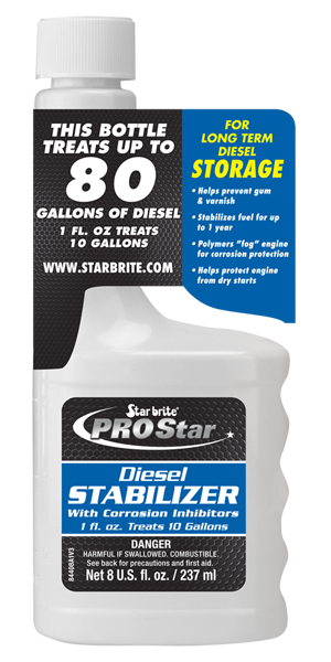 Starbrite 84408 EZ-To-Store EZ-To-Start Diesel Storage Additive